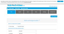 Desktop Screenshot of anzeigenannahme.medienhaus-lensing.de